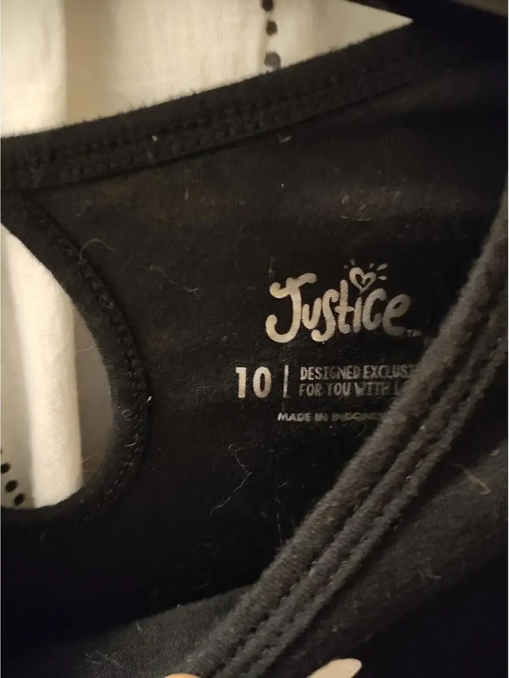 Justice Girls Shirt - Long Sleeve - Size 10 - Lively, Sunny, Beautiful, Bright